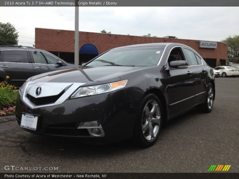 Grigio Metallic / Ebony 2010 Acura TL 3.7 SH-AWD Technology