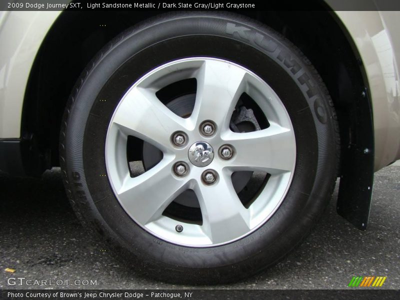 Light Sandstone Metallic / Dark Slate Gray/Light Graystone 2009 Dodge Journey SXT