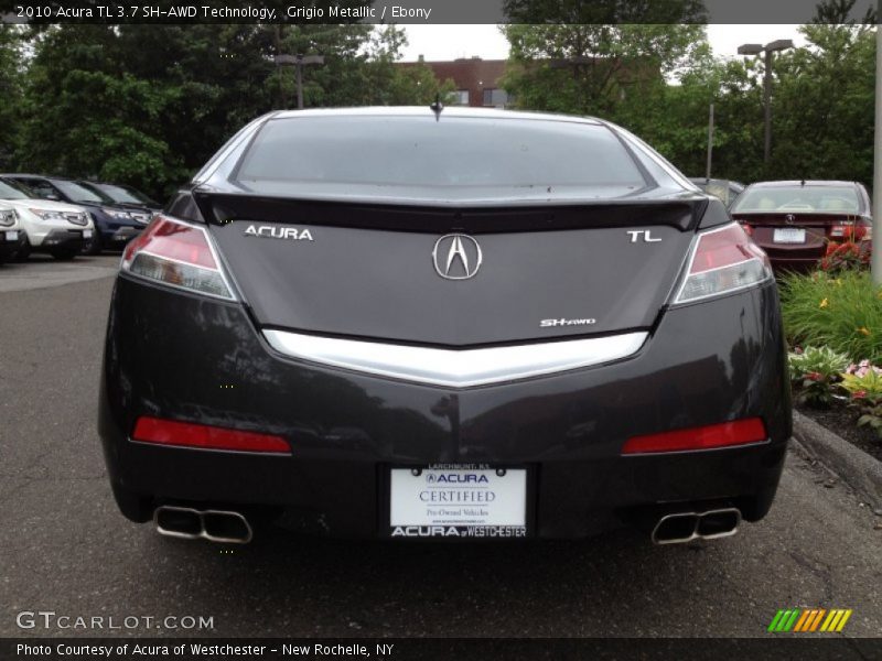Grigio Metallic / Ebony 2010 Acura TL 3.7 SH-AWD Technology