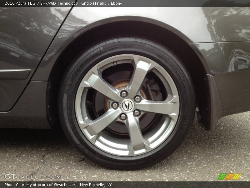 Grigio Metallic / Ebony 2010 Acura TL 3.7 SH-AWD Technology