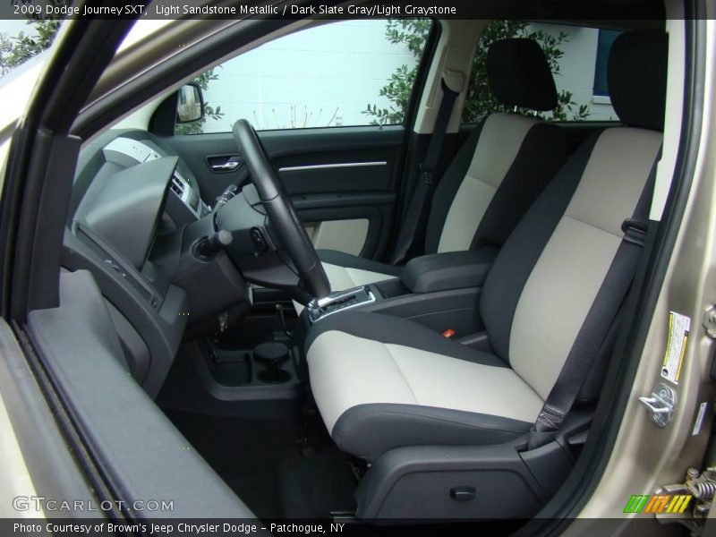 Light Sandstone Metallic / Dark Slate Gray/Light Graystone 2009 Dodge Journey SXT
