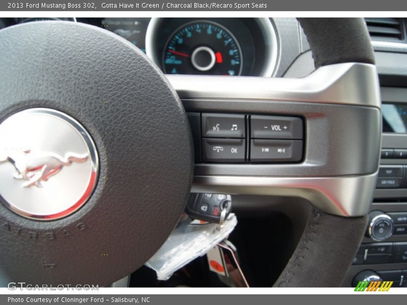 Controls of 2013 Mustang Boss 302