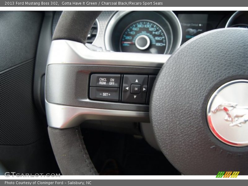 Controls of 2013 Mustang Boss 302