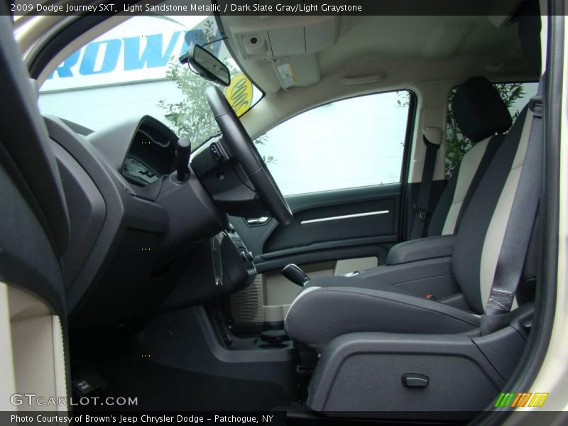 Light Sandstone Metallic / Dark Slate Gray/Light Graystone 2009 Dodge Journey SXT
