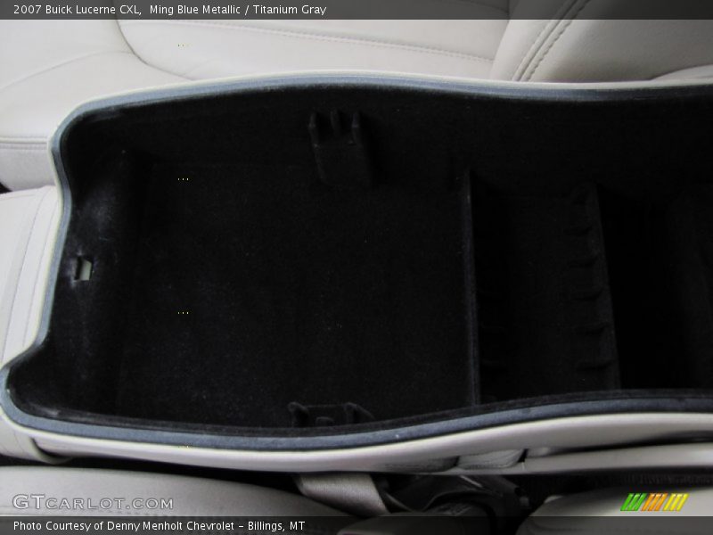 Ming Blue Metallic / Titanium Gray 2007 Buick Lucerne CXL