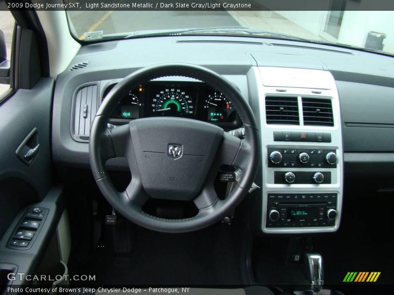 Light Sandstone Metallic / Dark Slate Gray/Light Graystone 2009 Dodge Journey SXT