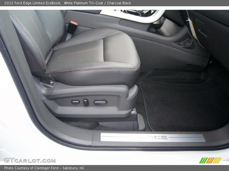 Front Seat of 2013 Edge Limited EcoBoost