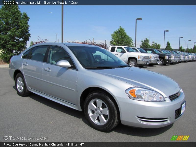 Silver Ice Metallic / Gray 2009 Chevrolet Impala LT