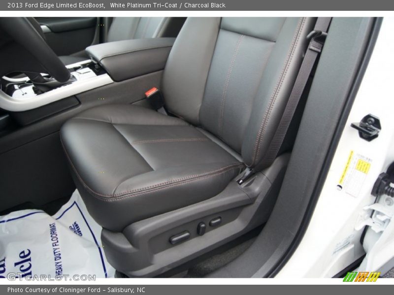 Front Seat of 2013 Edge Limited EcoBoost