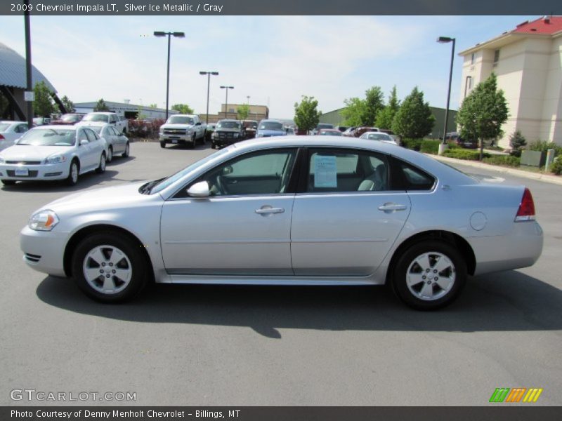 Silver Ice Metallic / Gray 2009 Chevrolet Impala LT