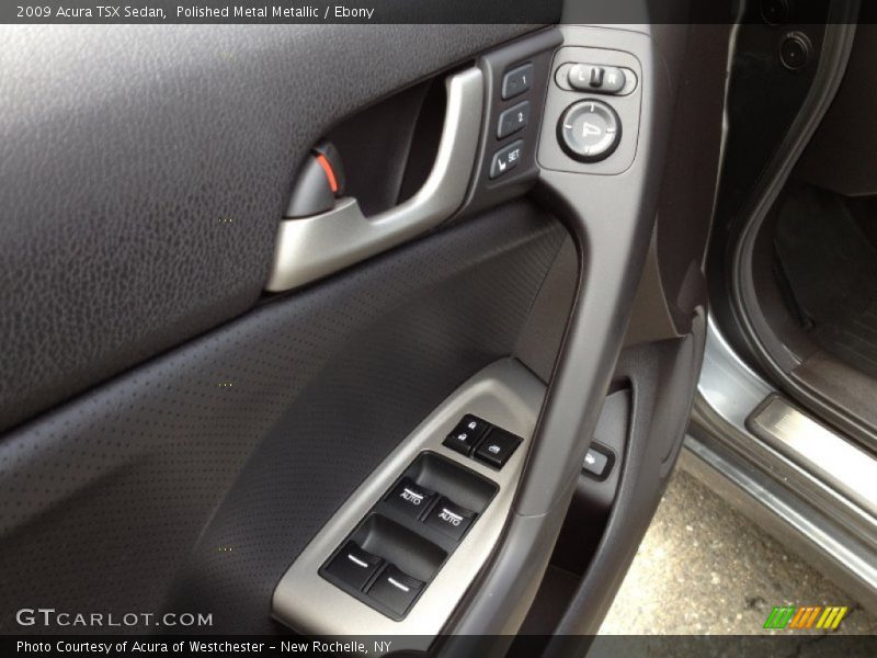 Polished Metal Metallic / Ebony 2009 Acura TSX Sedan