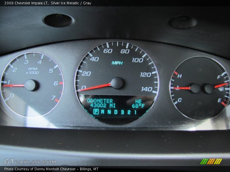 Silver Ice Metallic / Gray 2009 Chevrolet Impala LT