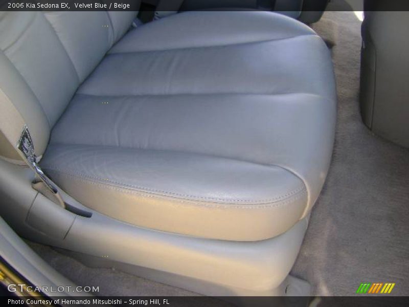 Velvet Blue / Beige 2006 Kia Sedona EX