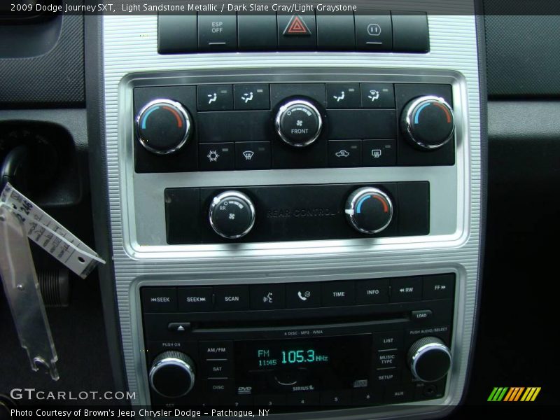 Light Sandstone Metallic / Dark Slate Gray/Light Graystone 2009 Dodge Journey SXT
