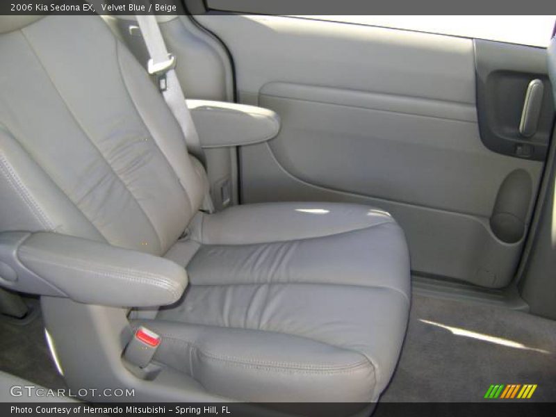 Velvet Blue / Beige 2006 Kia Sedona EX