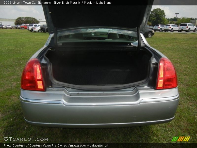 Silver Birch Metallic / Medium Light Stone 2006 Lincoln Town Car Signature