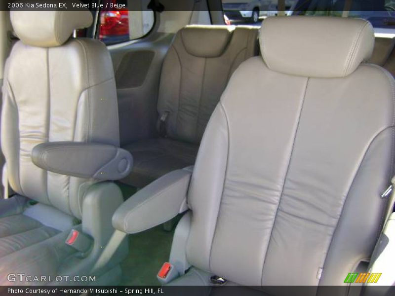 Velvet Blue / Beige 2006 Kia Sedona EX