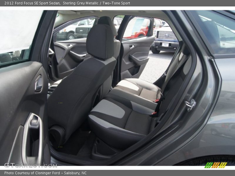 Rear Seat of 2012 Focus SE Sport Sedan