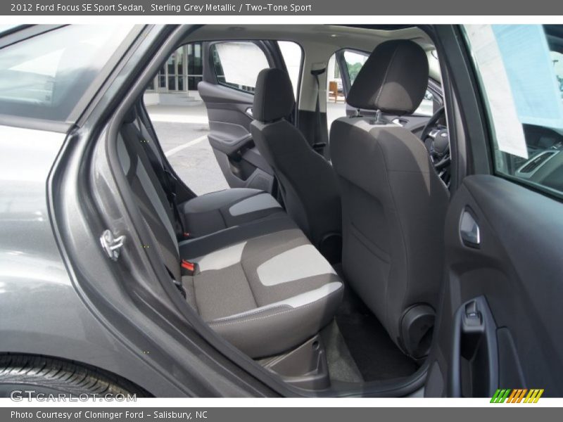 Rear Seat of 2012 Focus SE Sport Sedan
