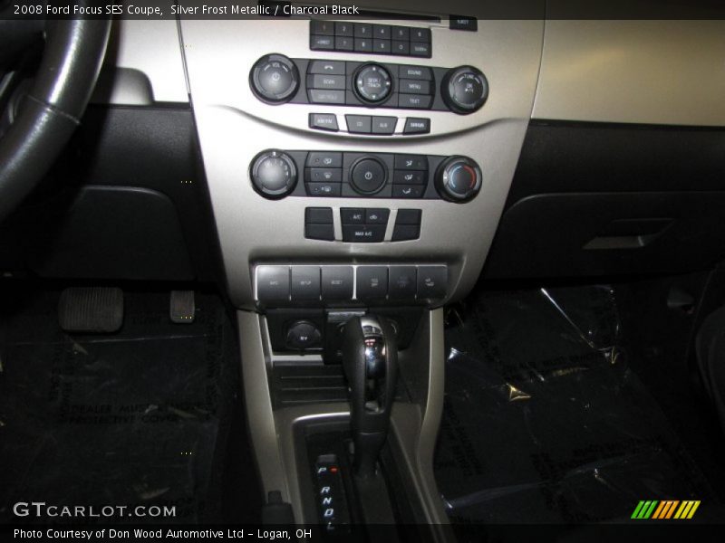 Silver Frost Metallic / Charcoal Black 2008 Ford Focus SES Coupe