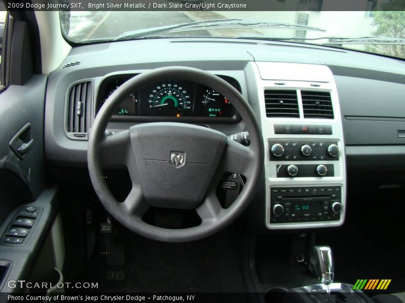 Bright Silver Metallic / Dark Slate Gray/Light Graystone 2009 Dodge Journey SXT