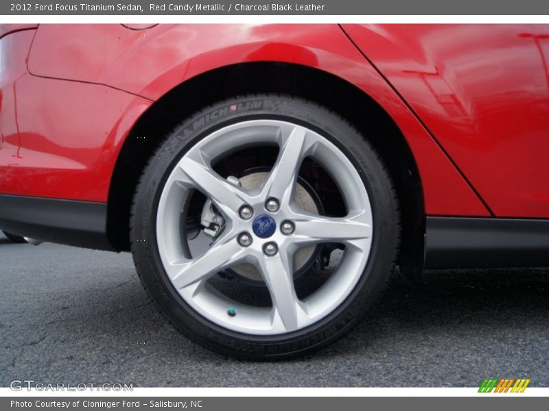  2012 Focus Titanium Sedan Wheel