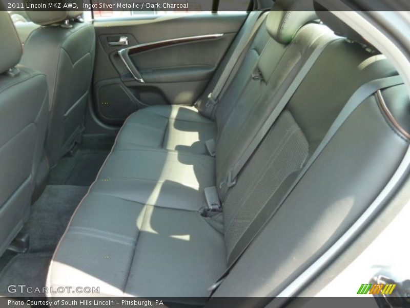 Ingot Silver Metallic / Dark Charcoal 2011 Lincoln MKZ AWD