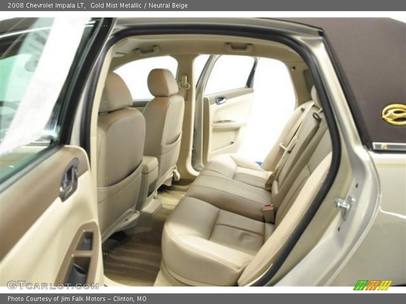 Gold Mist Metallic / Neutral Beige 2008 Chevrolet Impala LT