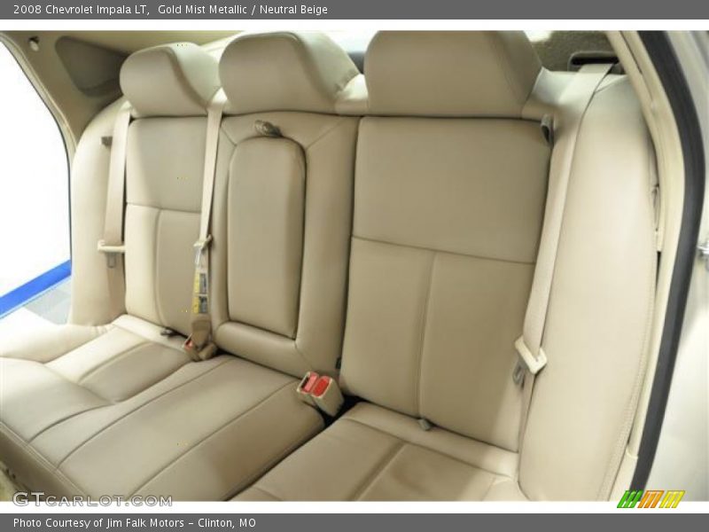 Gold Mist Metallic / Neutral Beige 2008 Chevrolet Impala LT