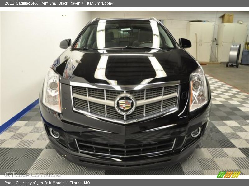 Black Raven / Titanium/Ebony 2012 Cadillac SRX Premium