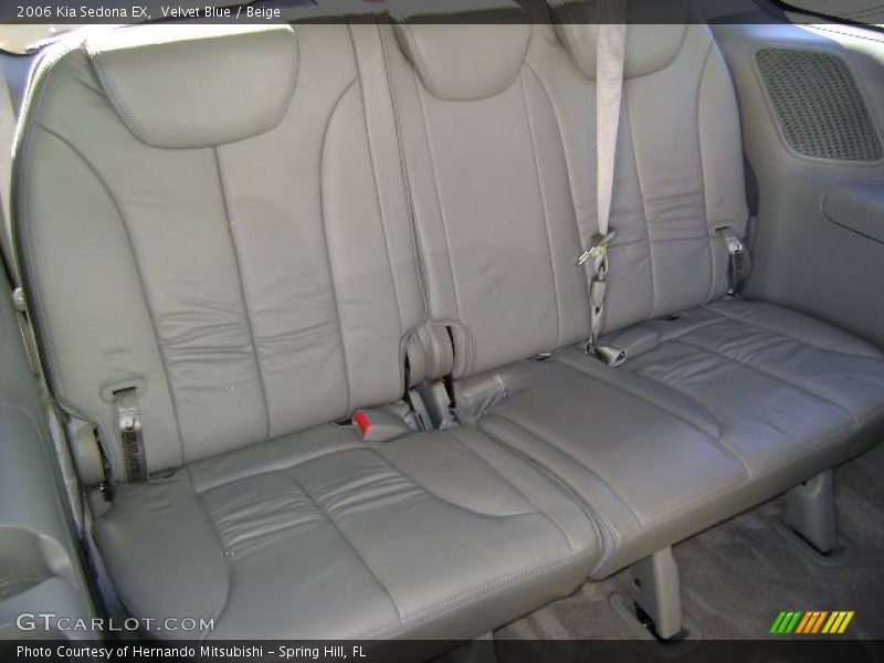 Velvet Blue / Beige 2006 Kia Sedona EX