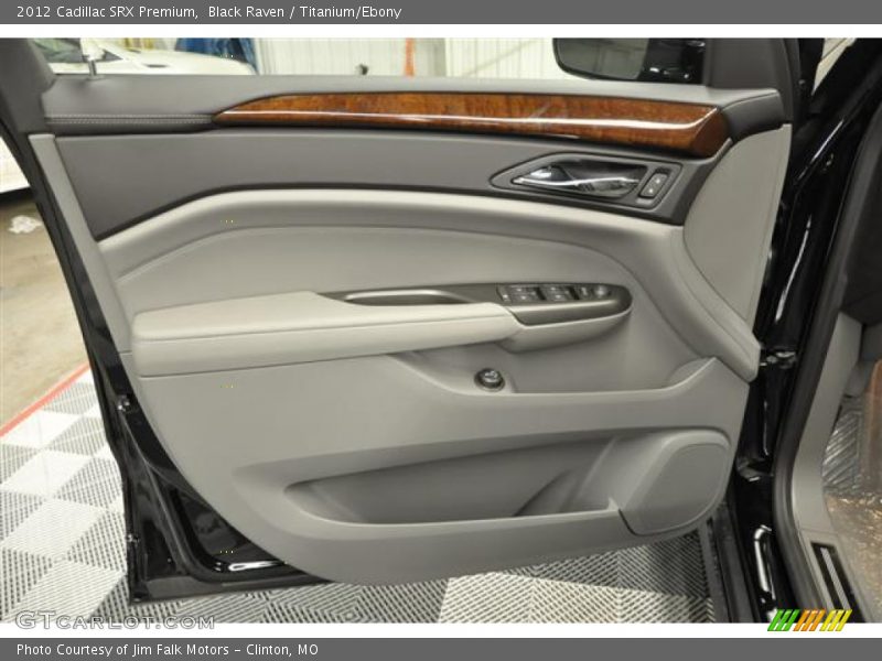 Black Raven / Titanium/Ebony 2012 Cadillac SRX Premium