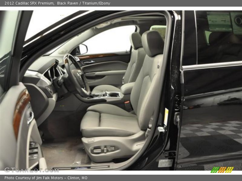Black Raven / Titanium/Ebony 2012 Cadillac SRX Premium