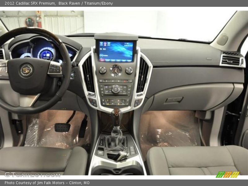 Black Raven / Titanium/Ebony 2012 Cadillac SRX Premium