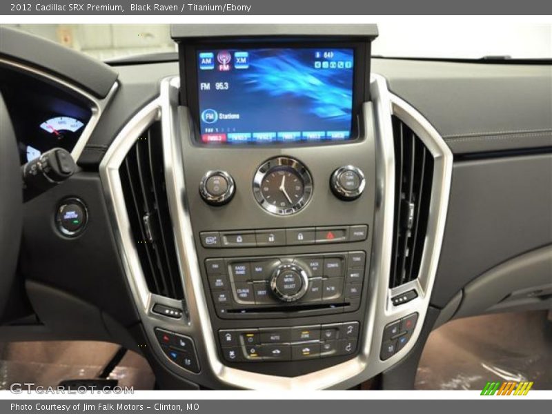 Black Raven / Titanium/Ebony 2012 Cadillac SRX Premium