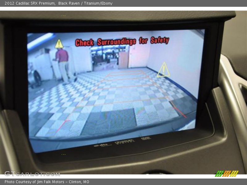Black Raven / Titanium/Ebony 2012 Cadillac SRX Premium