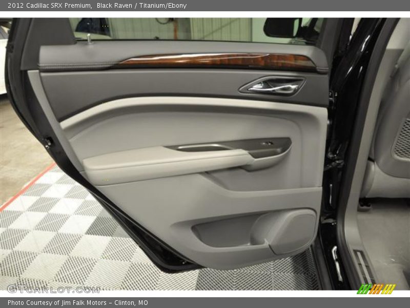 Black Raven / Titanium/Ebony 2012 Cadillac SRX Premium
