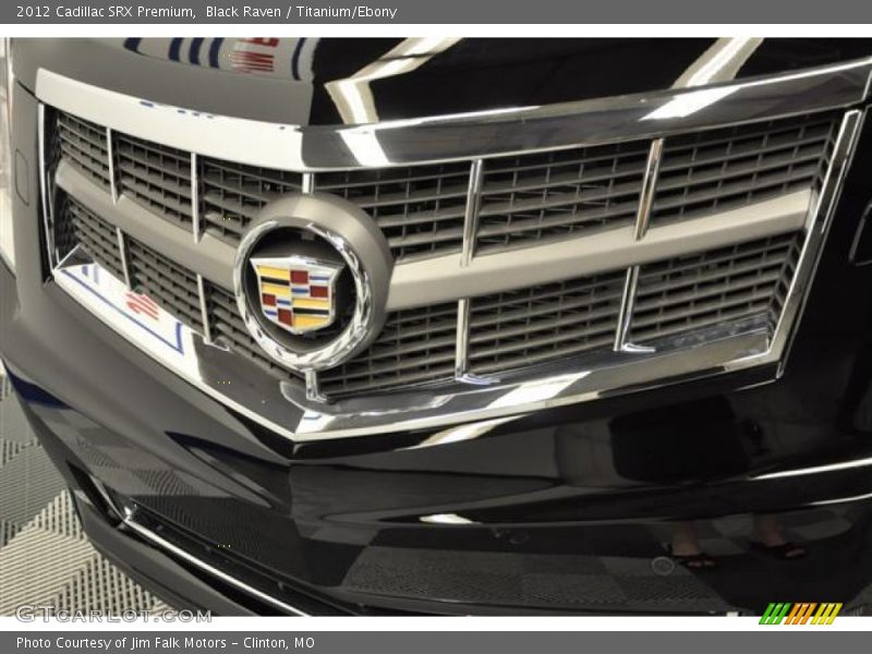 Black Raven / Titanium/Ebony 2012 Cadillac SRX Premium