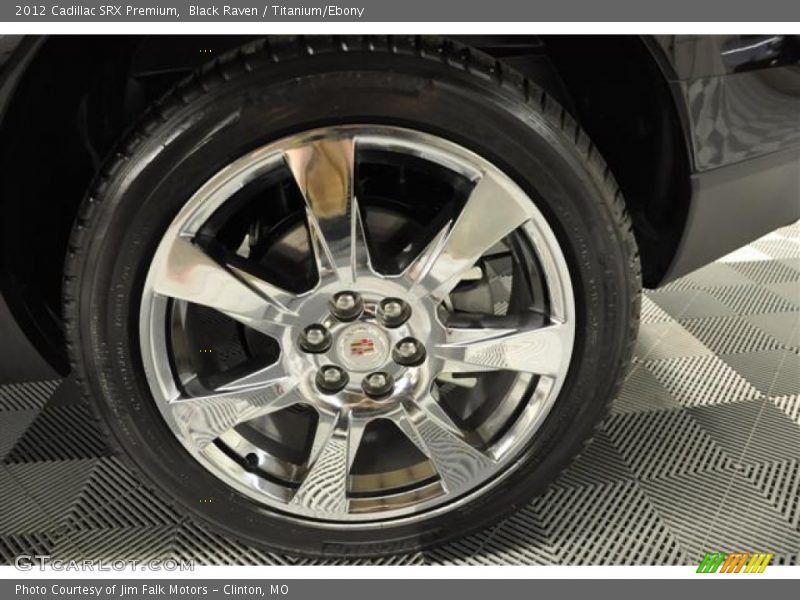Black Raven / Titanium/Ebony 2012 Cadillac SRX Premium
