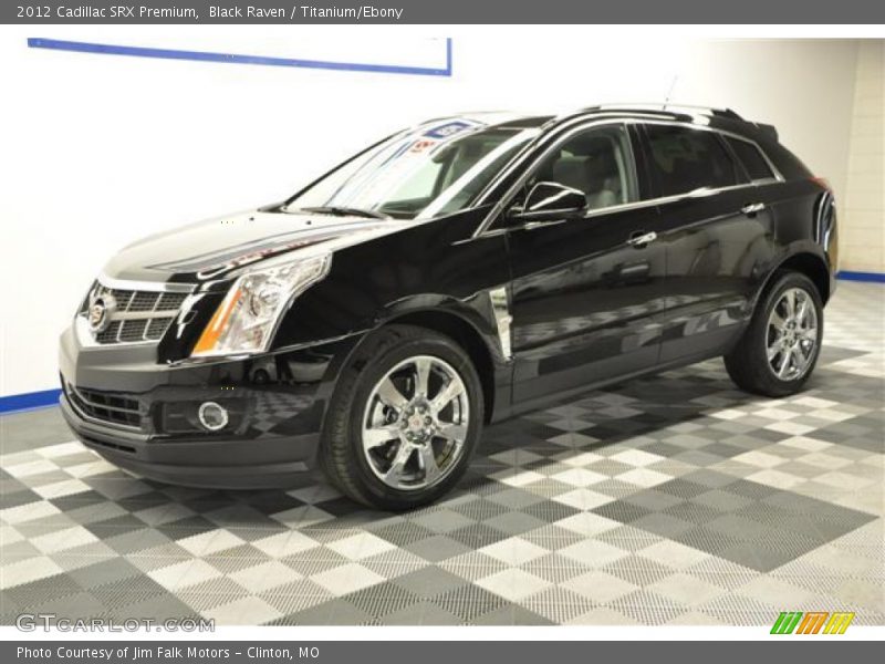 Black Raven / Titanium/Ebony 2012 Cadillac SRX Premium