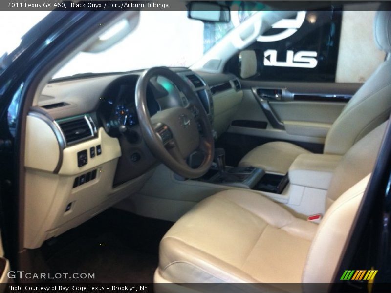 Black Onyx / Ecru/Auburn Bubinga 2011 Lexus GX 460