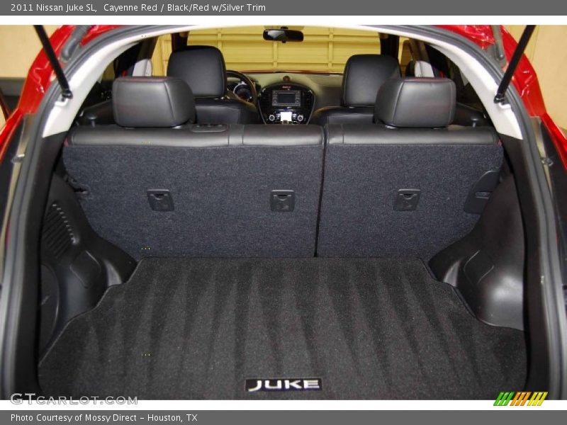 Cayenne Red / Black/Red w/Silver Trim 2011 Nissan Juke SL