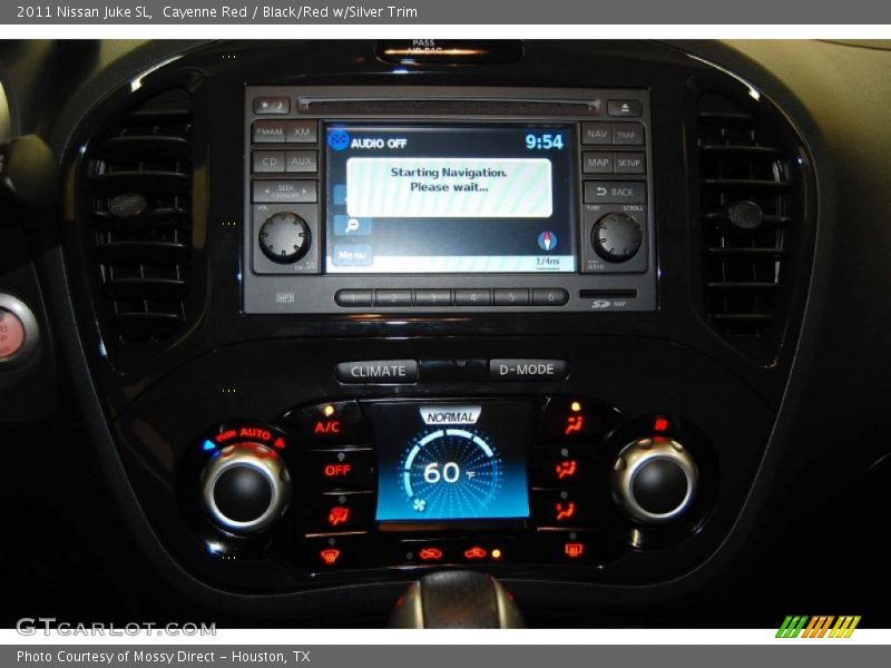 Cayenne Red / Black/Red w/Silver Trim 2011 Nissan Juke SL