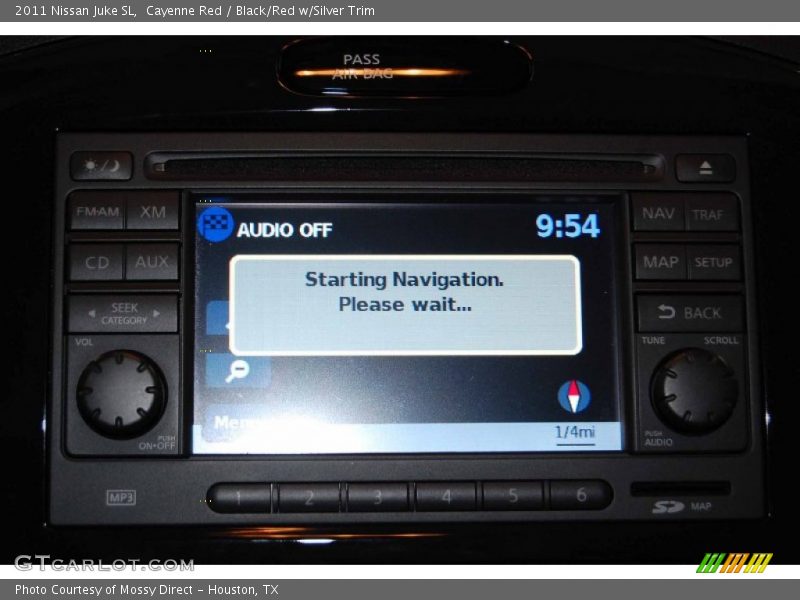 Cayenne Red / Black/Red w/Silver Trim 2011 Nissan Juke SL