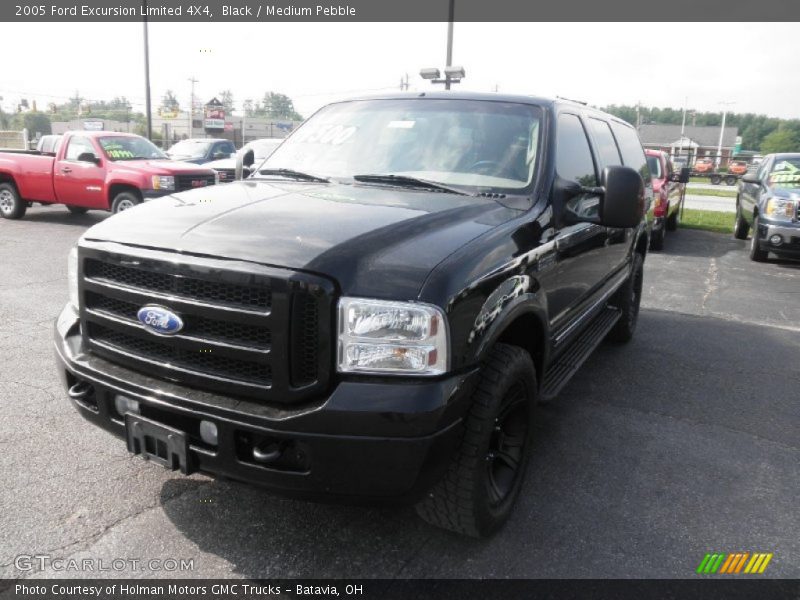 Black / Medium Pebble 2005 Ford Excursion Limited 4X4