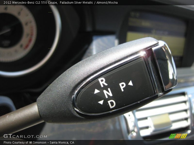 Palladium Silver Metallic / Almond/Mocha 2012 Mercedes-Benz CLS 550 Coupe
