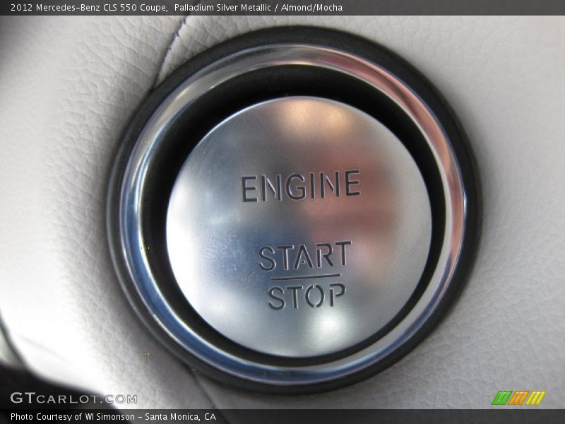 Palladium Silver Metallic / Almond/Mocha 2012 Mercedes-Benz CLS 550 Coupe