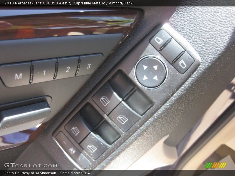 Capri Blue Metallic / Almond/Black 2010 Mercedes-Benz GLK 350 4Matic