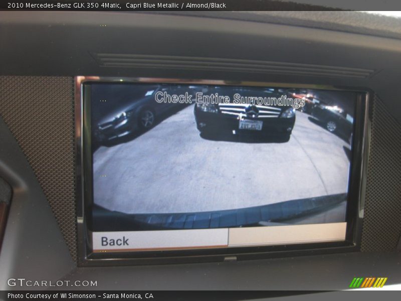 Capri Blue Metallic / Almond/Black 2010 Mercedes-Benz GLK 350 4Matic