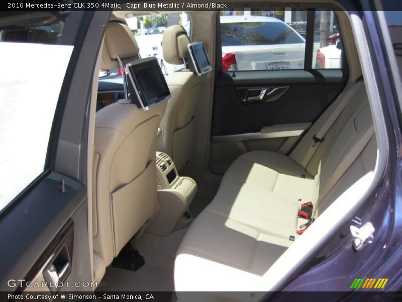 Capri Blue Metallic / Almond/Black 2010 Mercedes-Benz GLK 350 4Matic